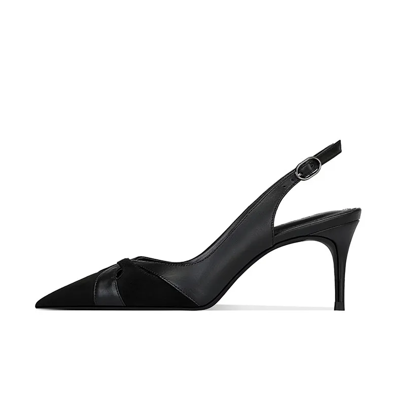 Comfortable Pointed-toe Stiletto Sandals