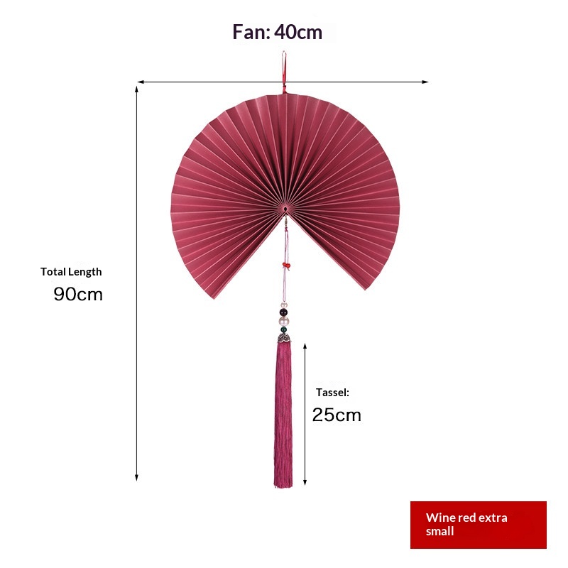 Paper Fan Hanging Ornament, picture 8 of 12