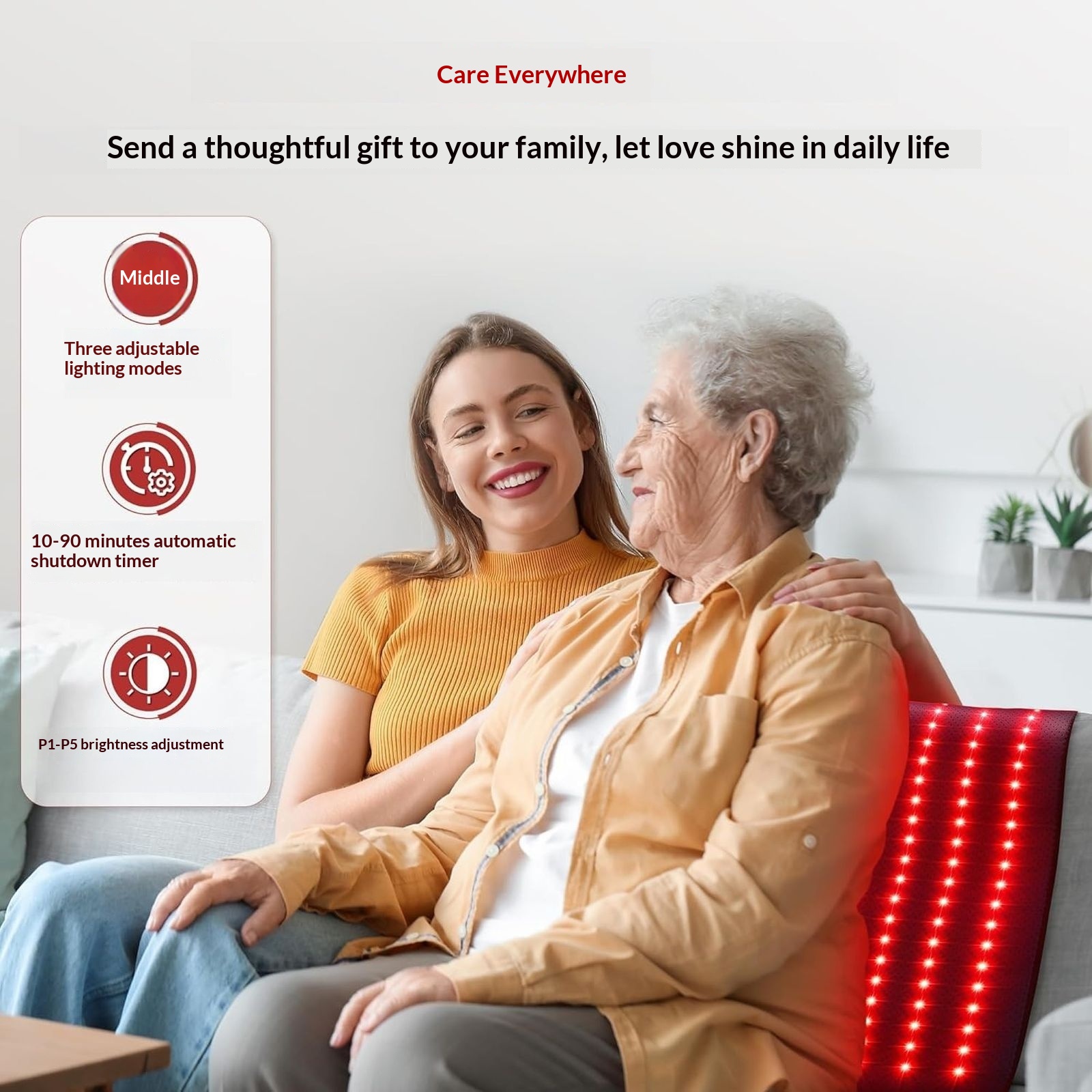 New Large-size Red-light Therapy Pad