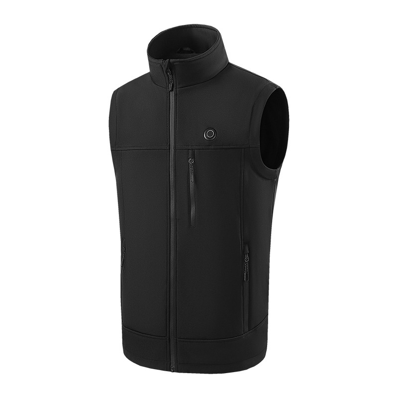 Rechargeable Heated Soft-shell Warming Vest Electric-heated Waistcoat