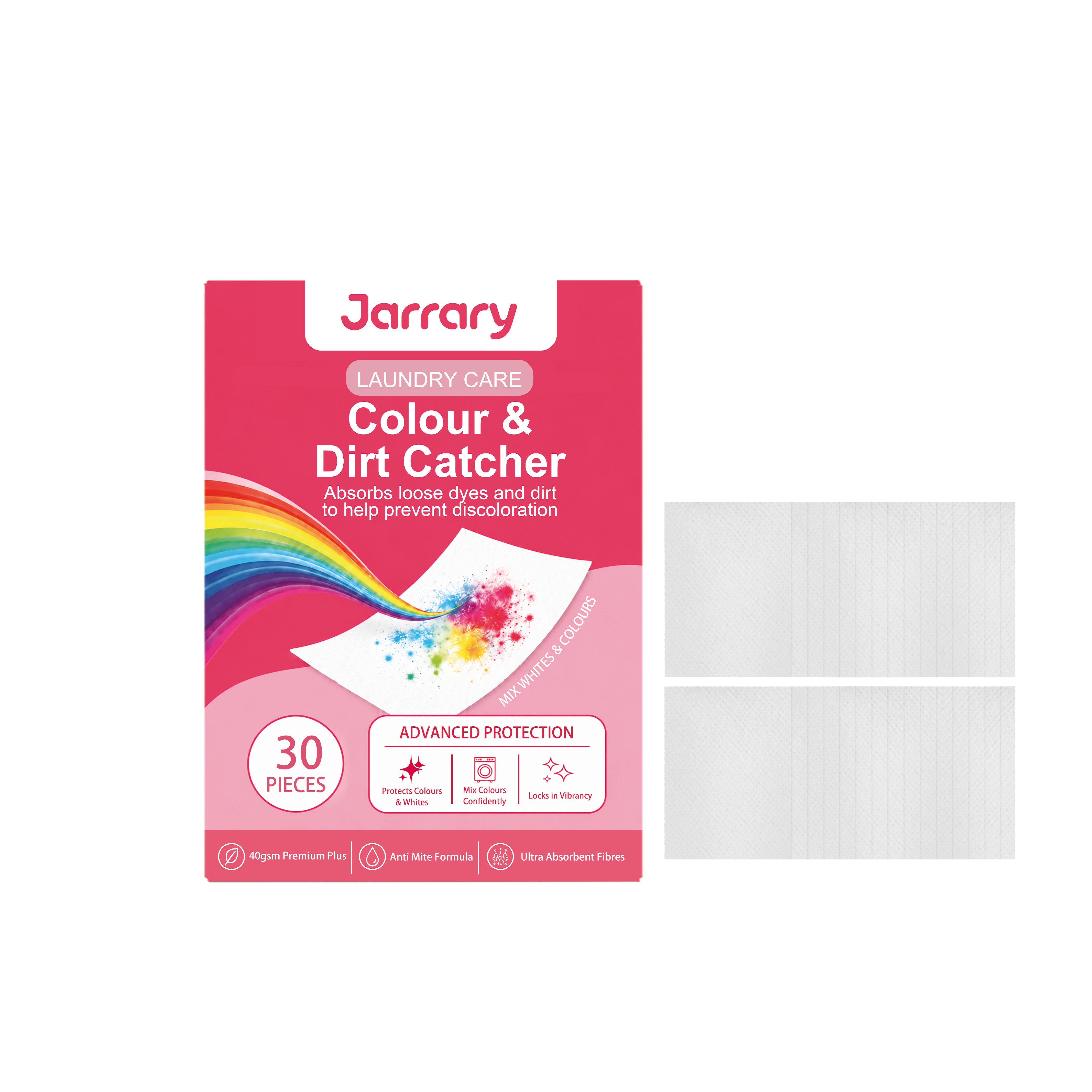 Color-protecting Dirt-absorbing Sheet