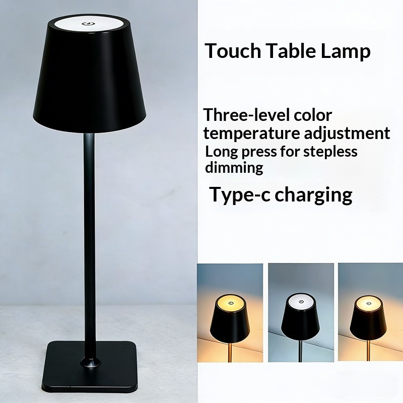 Lámpara de Mesa Recargable para Exteriores
