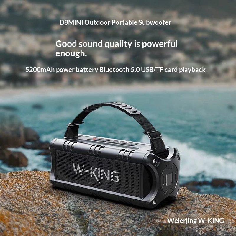 High-power Car Subwoofer Portable Speaker With Card And USB Drive Support