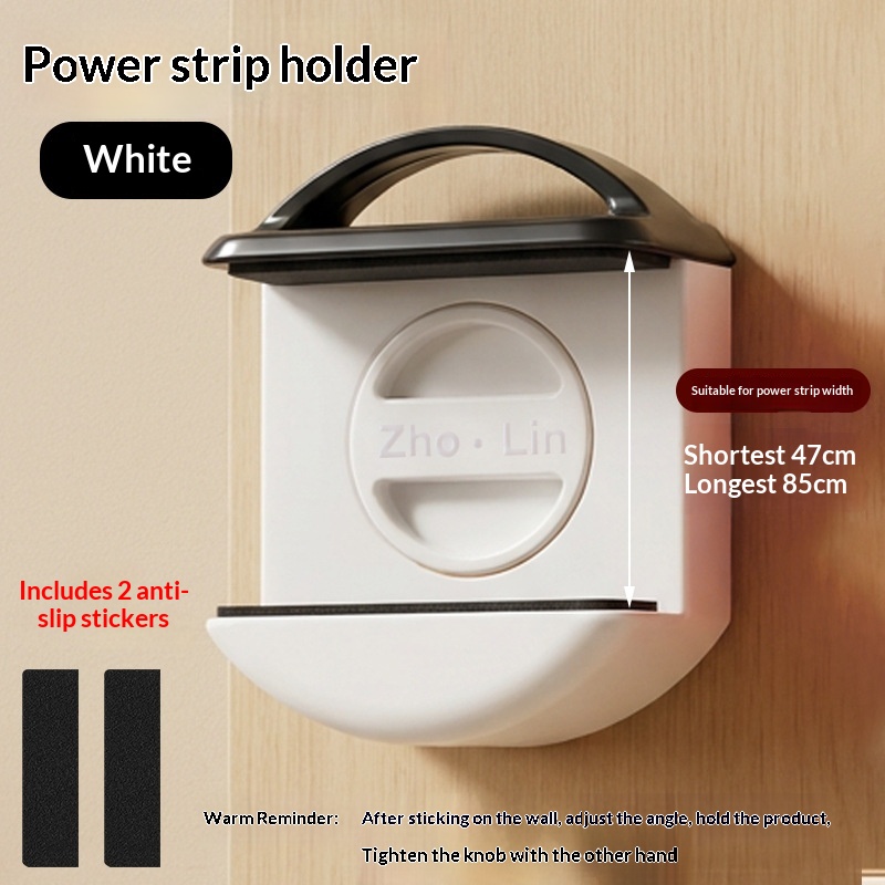 Organizador de Cables con Ventosa para Pared