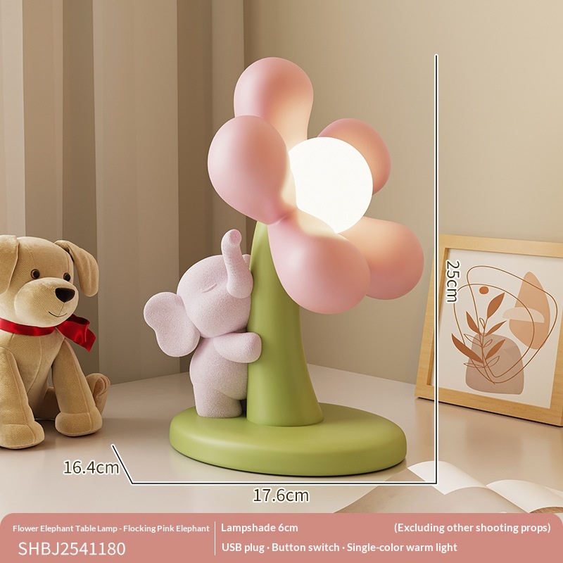 Lámpara de Escritorio Elefante Decorativo