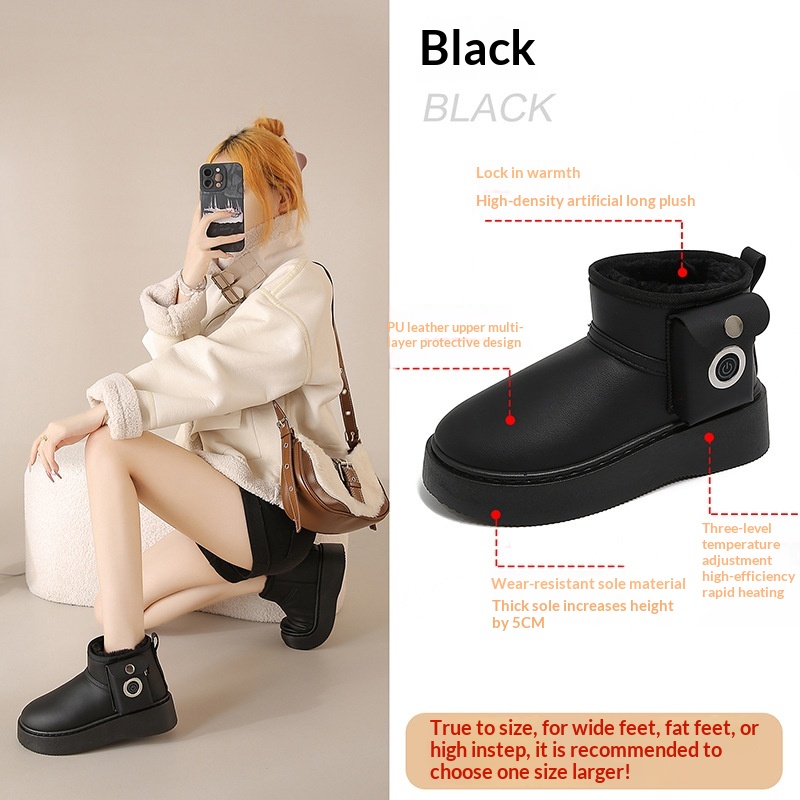 Electric Heated Snow Boots, picture 2 of 4