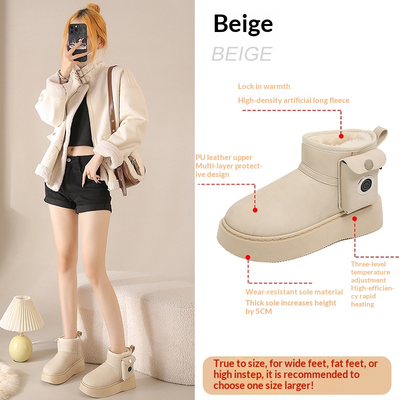Electric Heated Snow Boots, picture 4 of 4
