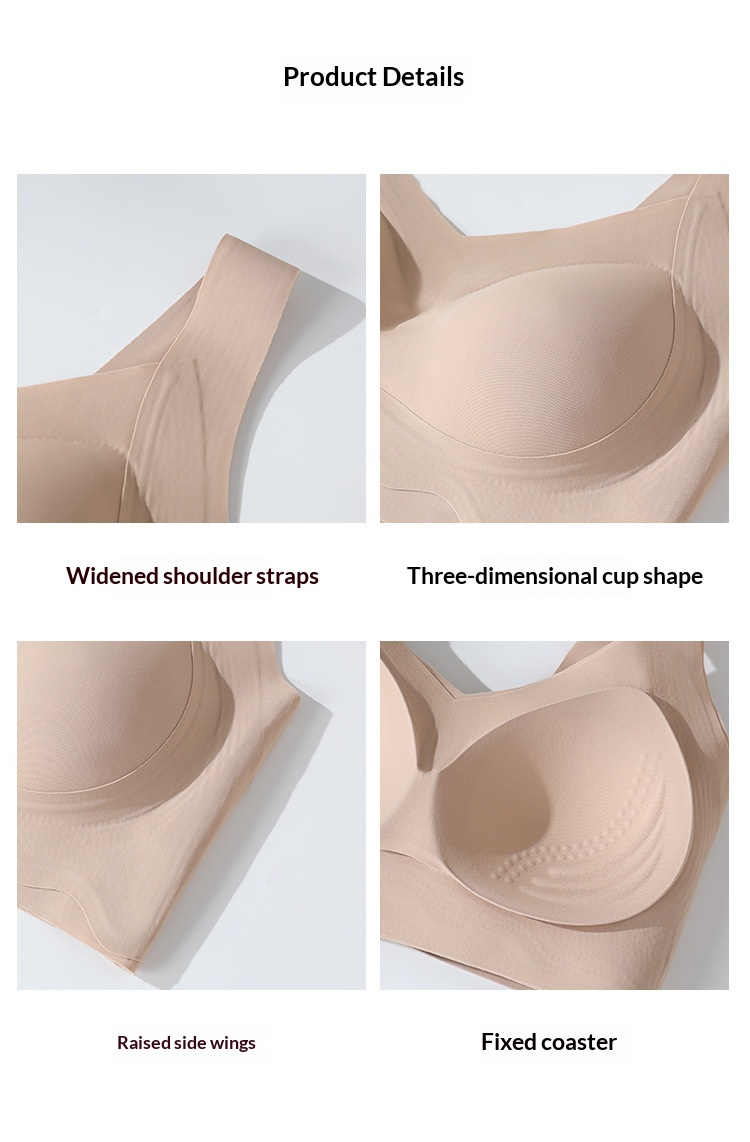 Lift-Up Seamless Sports Bra
