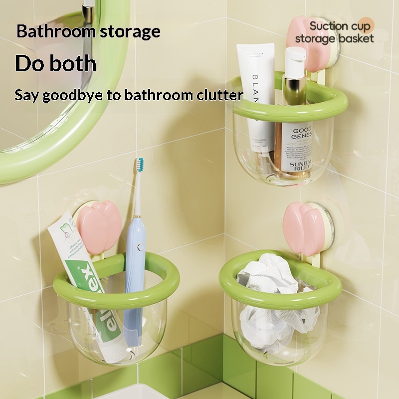 Suction-cup No-drill Kitchen And Bathroom Draining Rack