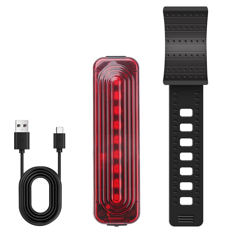 Luz Trasera para Bicicleta con Carga USB