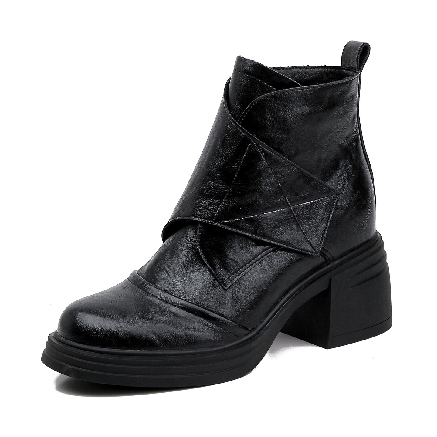 High-Heeled Ankle Boots