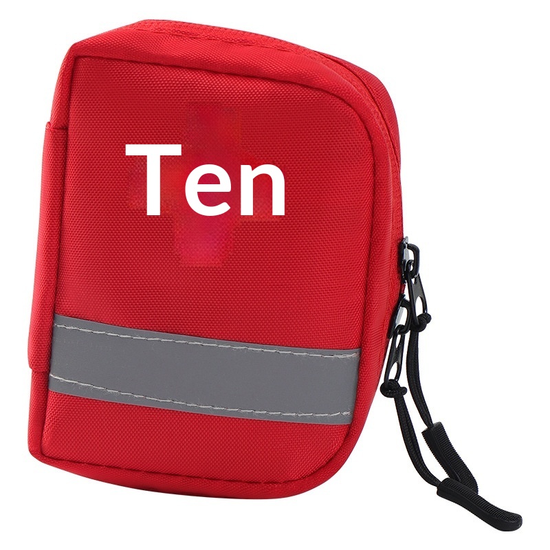Reflective-strip Small Medical Bag, Travel Organizer, First-aid Kit