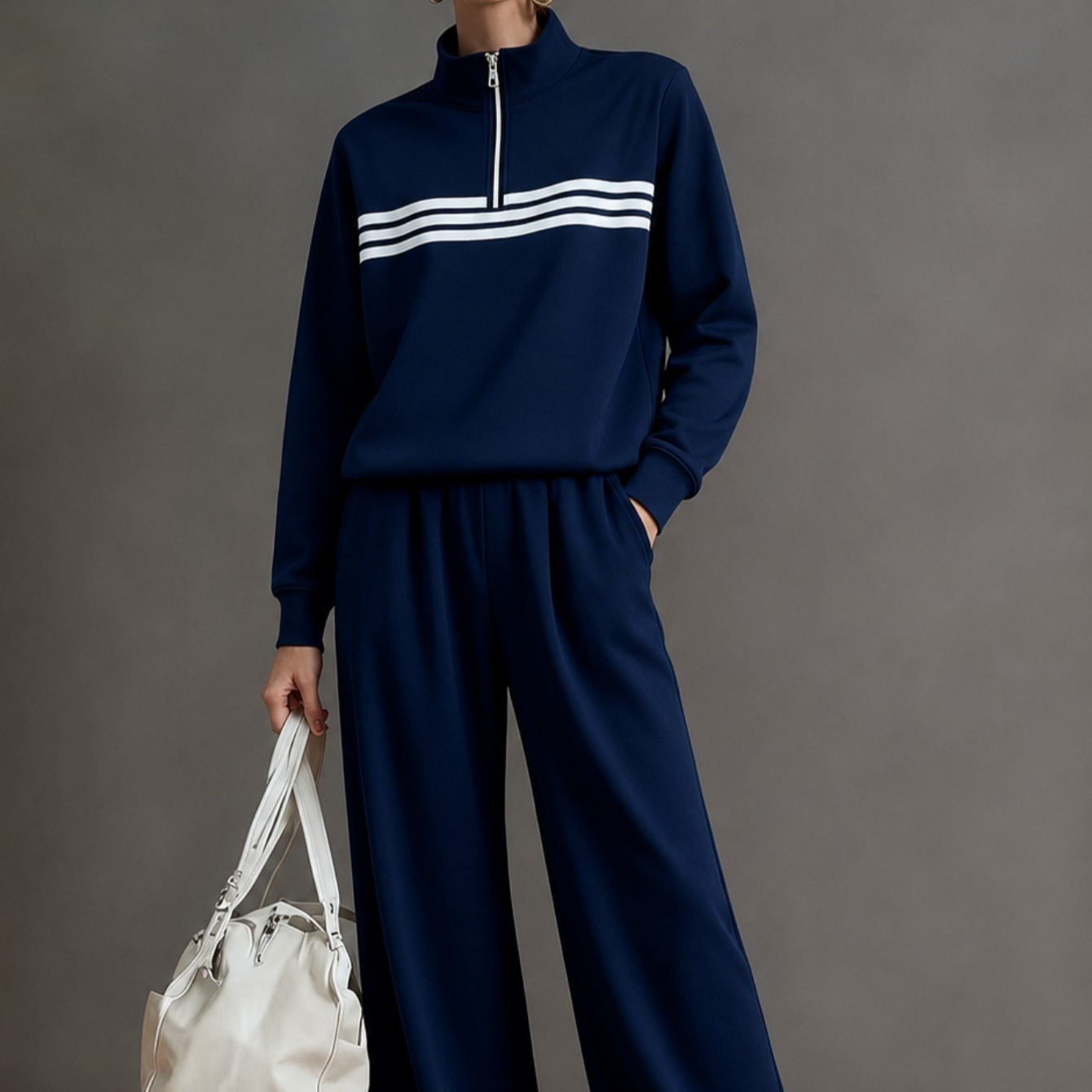 Comfortable And Casual Sports Long Sleeved Pants Set