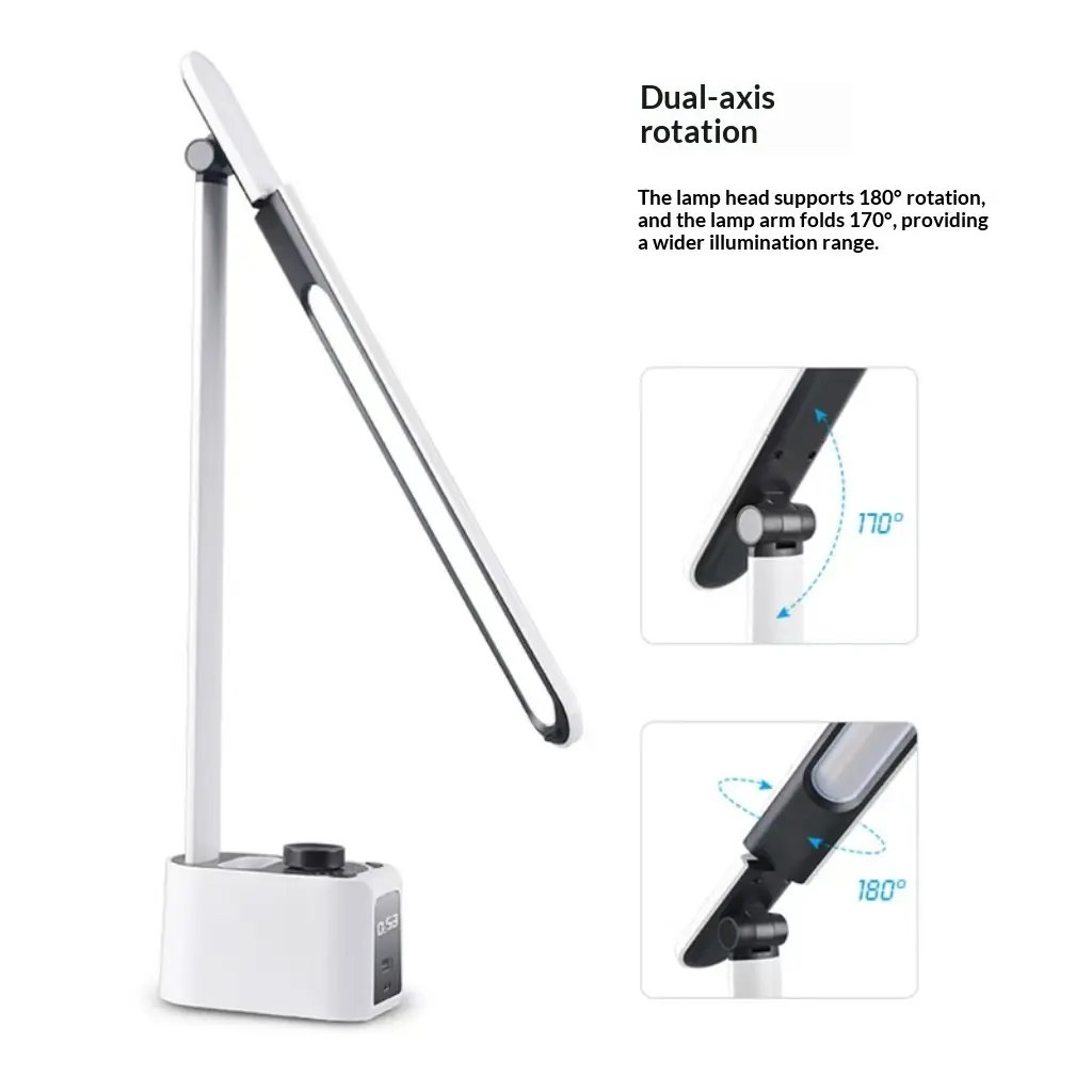 USB-Charging Eye-Care Desk Lamp