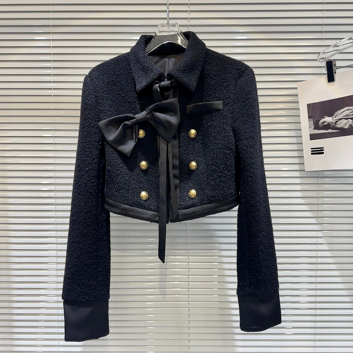 New Chanel-style Socialite Bow-tie Jacket
