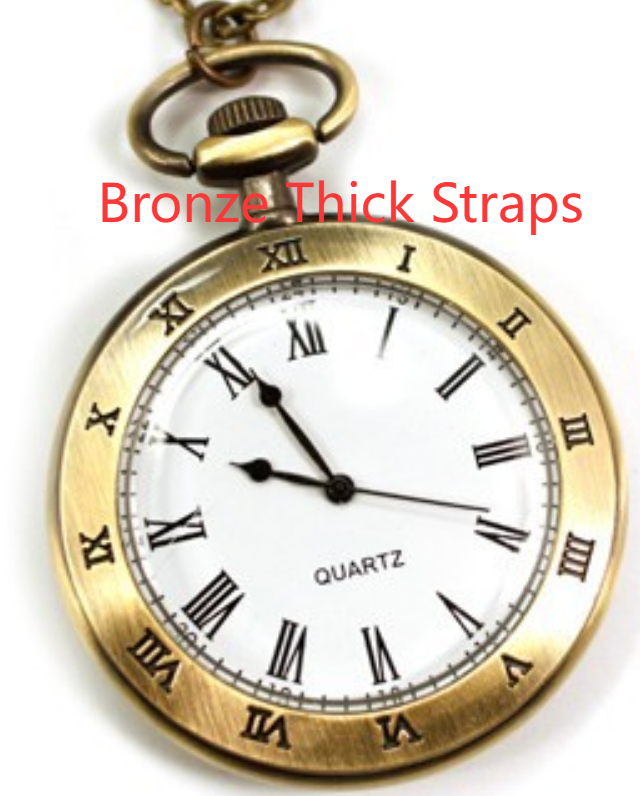 Creative Personalized Retro Silver Single-glass Pocket Watch