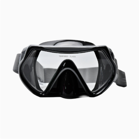 Masque de plongée tuba en verre trempé — Masque sec snorkeling 6