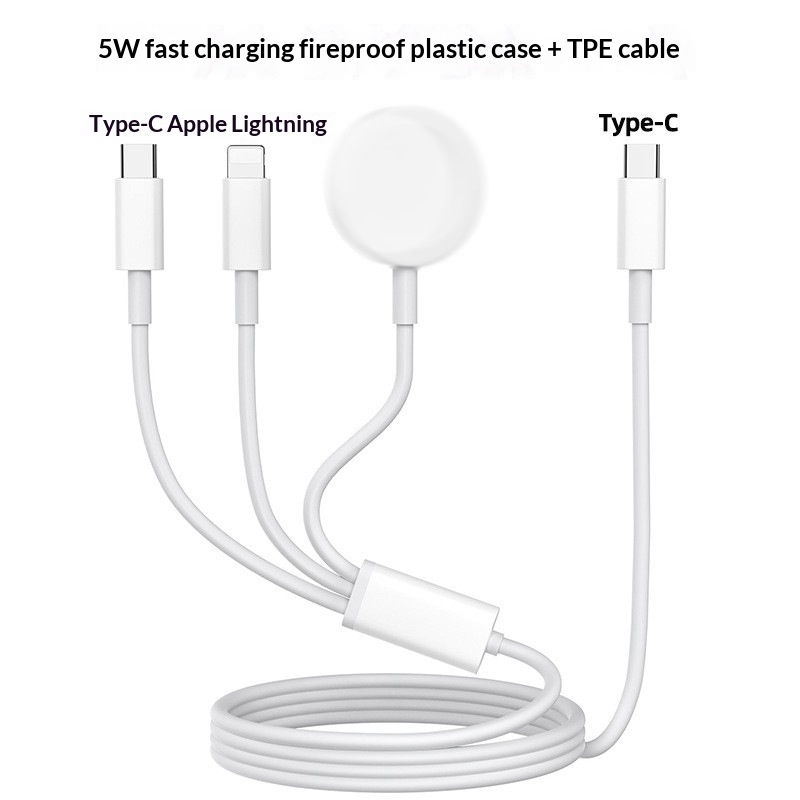 3-in-1 Wireless Charging Station for iPhone, Samsung, Galaxy Watch & AirPods 5