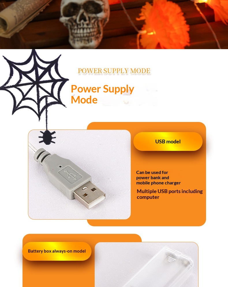 Dahlia Flower LED Halloween Decorative Light everydayshopit media