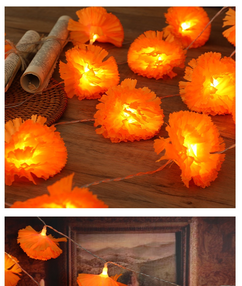 Dahlia Flower LED Halloween Decorative Light everydayshopit media