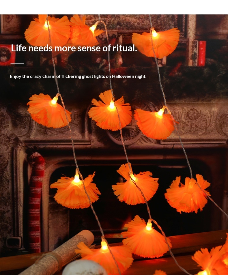 Dahlia Flower LED Halloween Decorative Light everydayshopit media