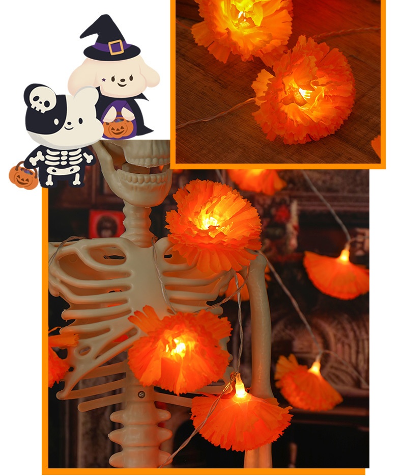 Dahlia Flower LED Halloween Decorative Light everydayshopit media