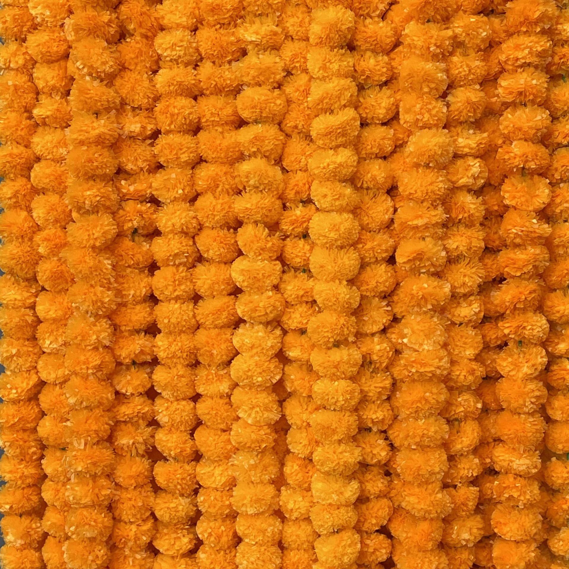 Day Of The Dead Halloween Marigold Wreath Garland everydayshopit media