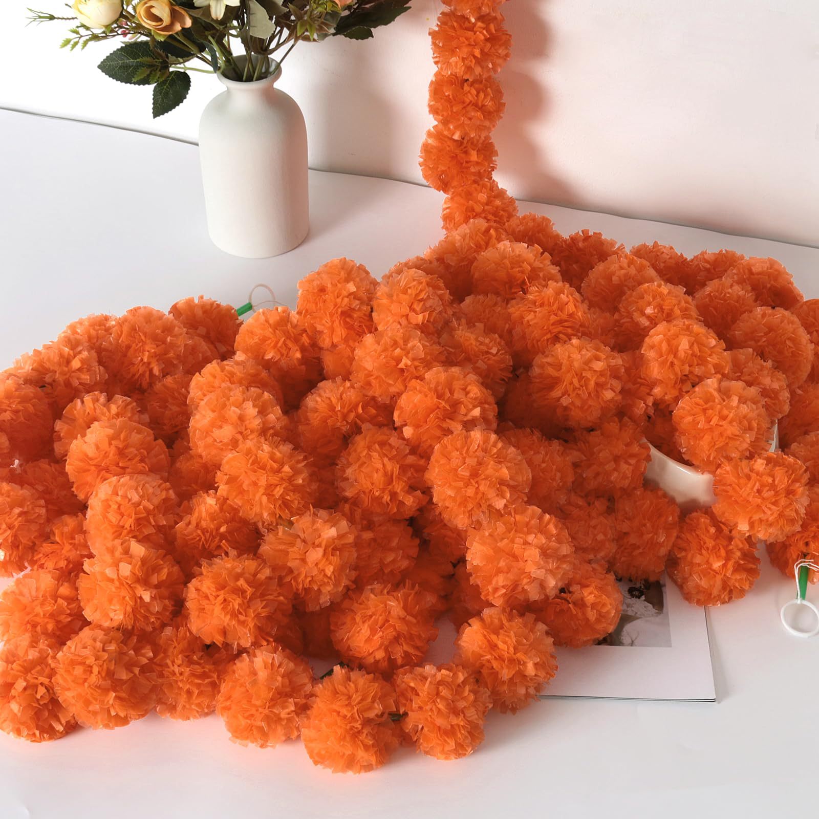 Day Of The Dead Halloween Marigold Wreath Garland everydayshopit media