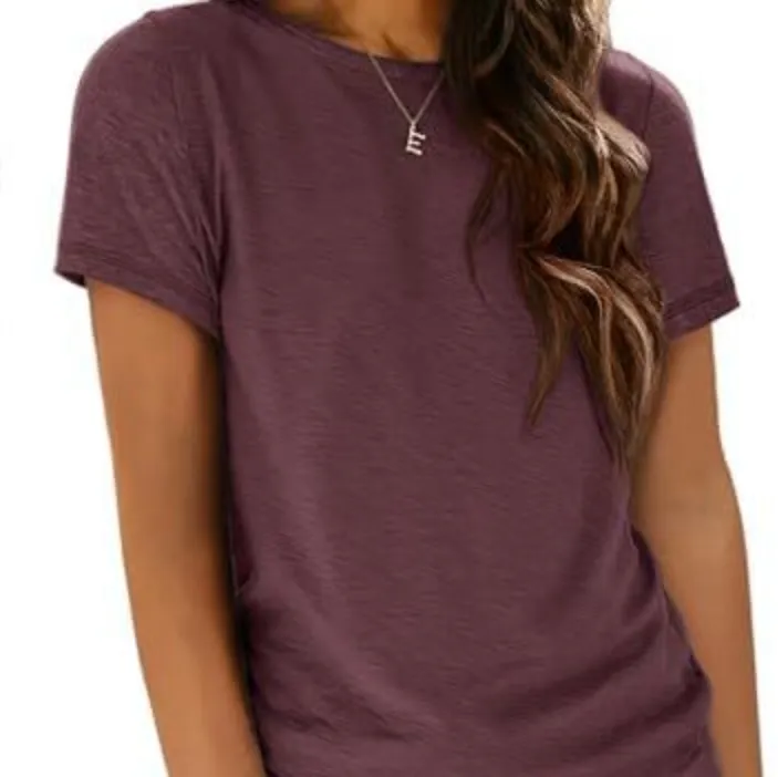Womens T-shirt Summer Top Short Sleeves