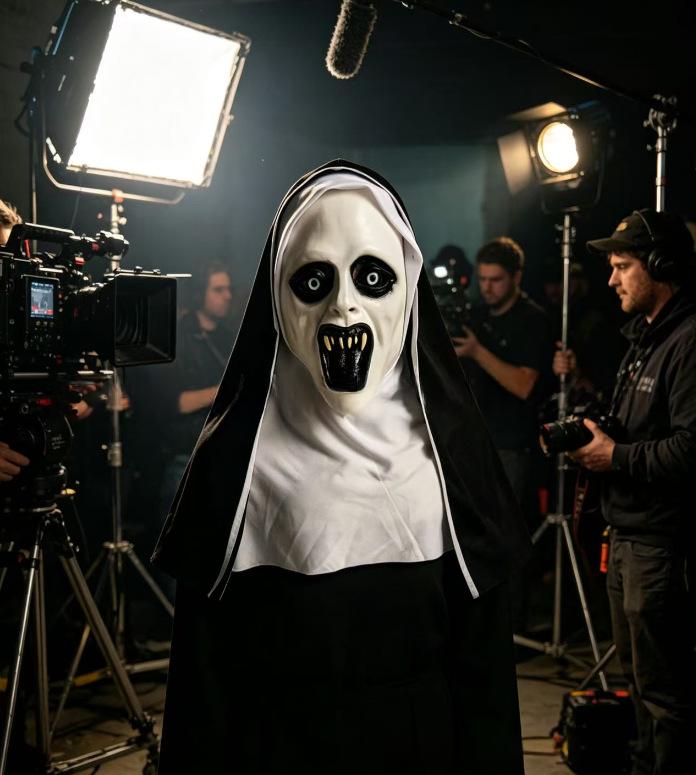 New Horror Conjuring Nun Halloween Womens Headpiece everydayshopit media