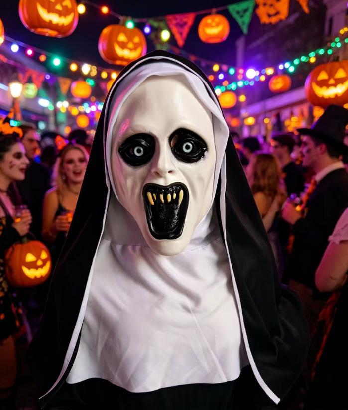New Horror Conjuring Nun Halloween Womens Headpiece everydayshopit media