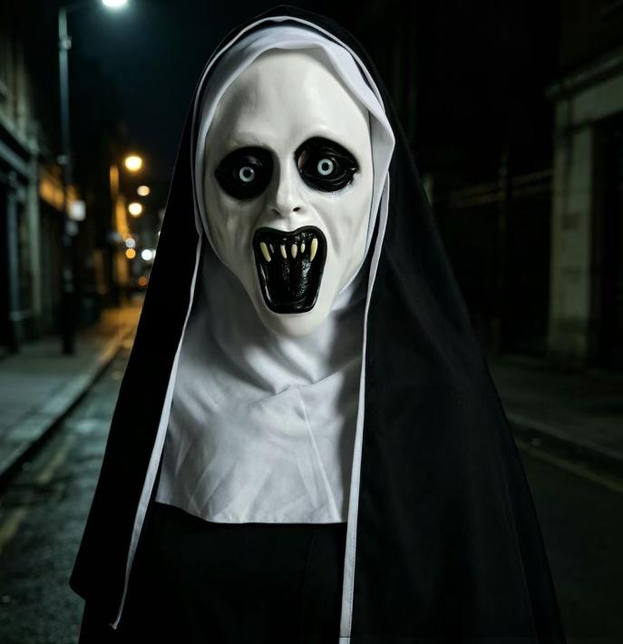 New Horror Conjuring Nun Halloween Womens Headpiece everydayshopit media