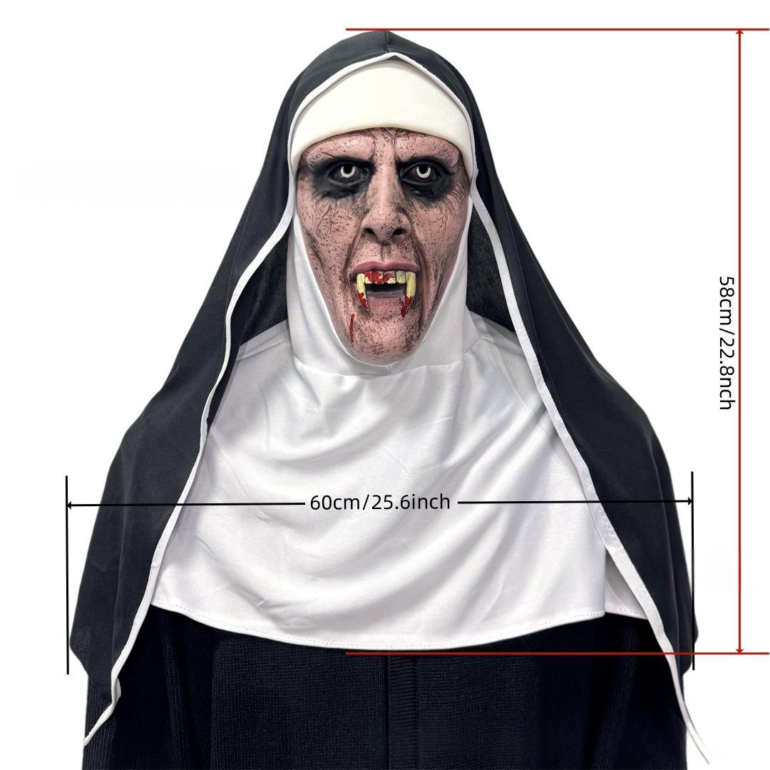 New Horror Conjuring Nun Halloween Womens Headpiece everydayshopit media