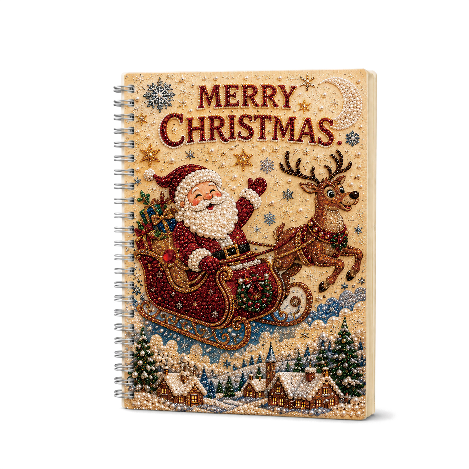 DIY Pearl Art Diamond Painting Notebook