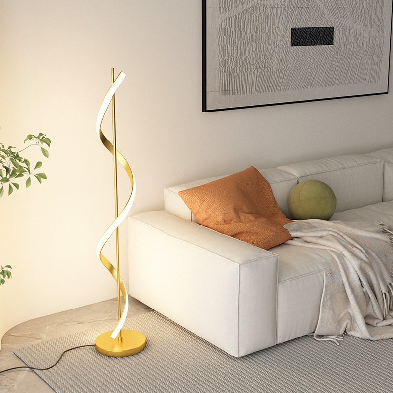 Wind-spiral Lamp Bedroom Bedside Decorative Strip Light