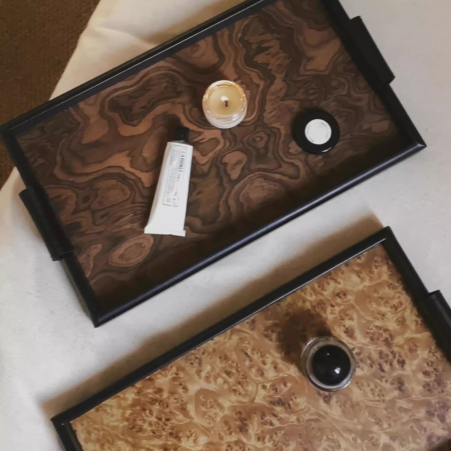 Vintage High End Retro Style Wooden Tray For Home Use Perfect For Jewelry Display