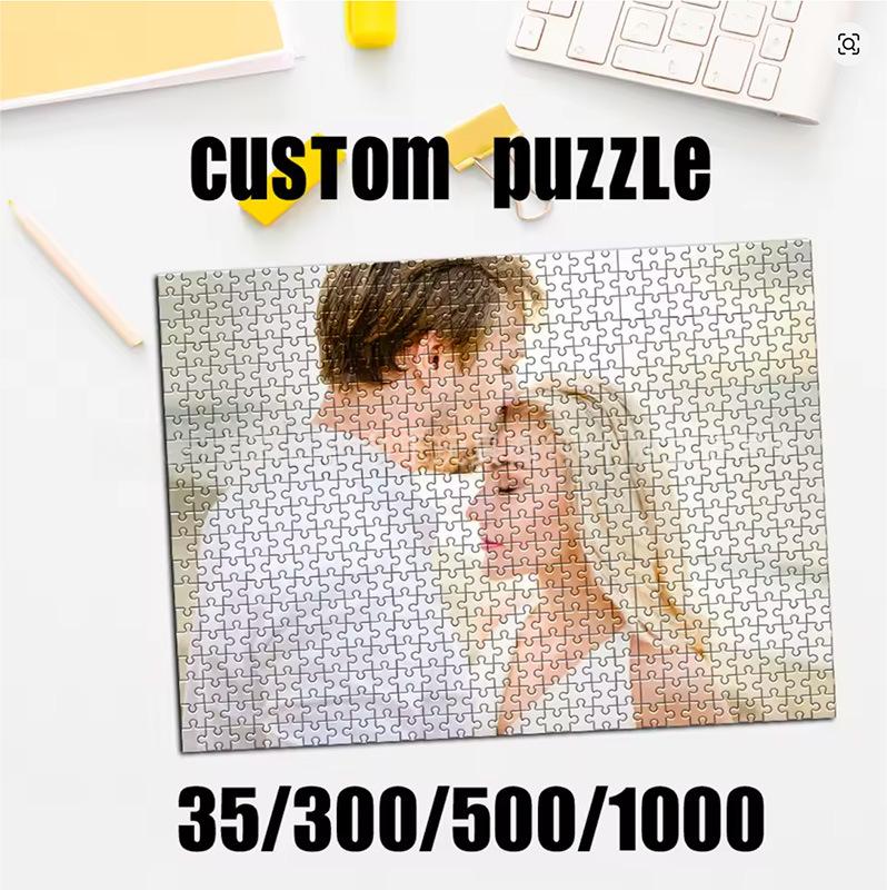 Wooden Puzzle To Customize Portrait Photos
