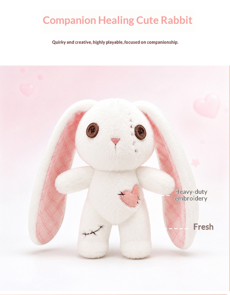Cross-border New Halloween Patch Rabbit Doll everydayshopit media