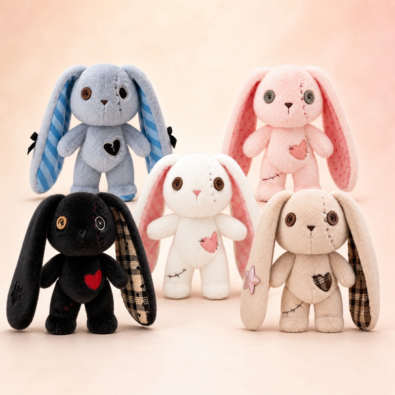 Cross-border New Halloween Patch Rabbit Doll everydayshopit media