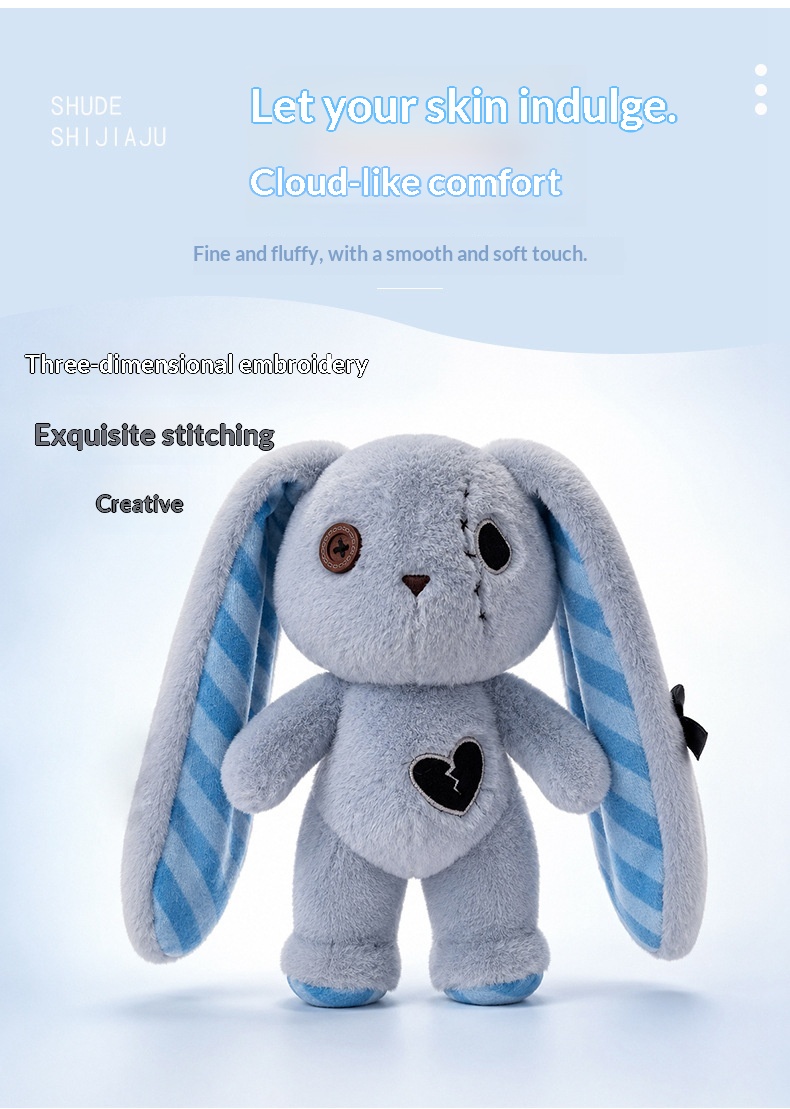 Cross-border New Halloween Patch Rabbit Doll everydayshopit media