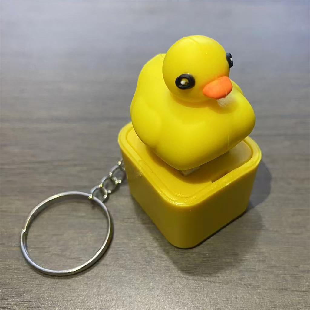 Voice-activated Keychain With Light-up Fun Prank-like Designperfect For Stress Relief And Venting