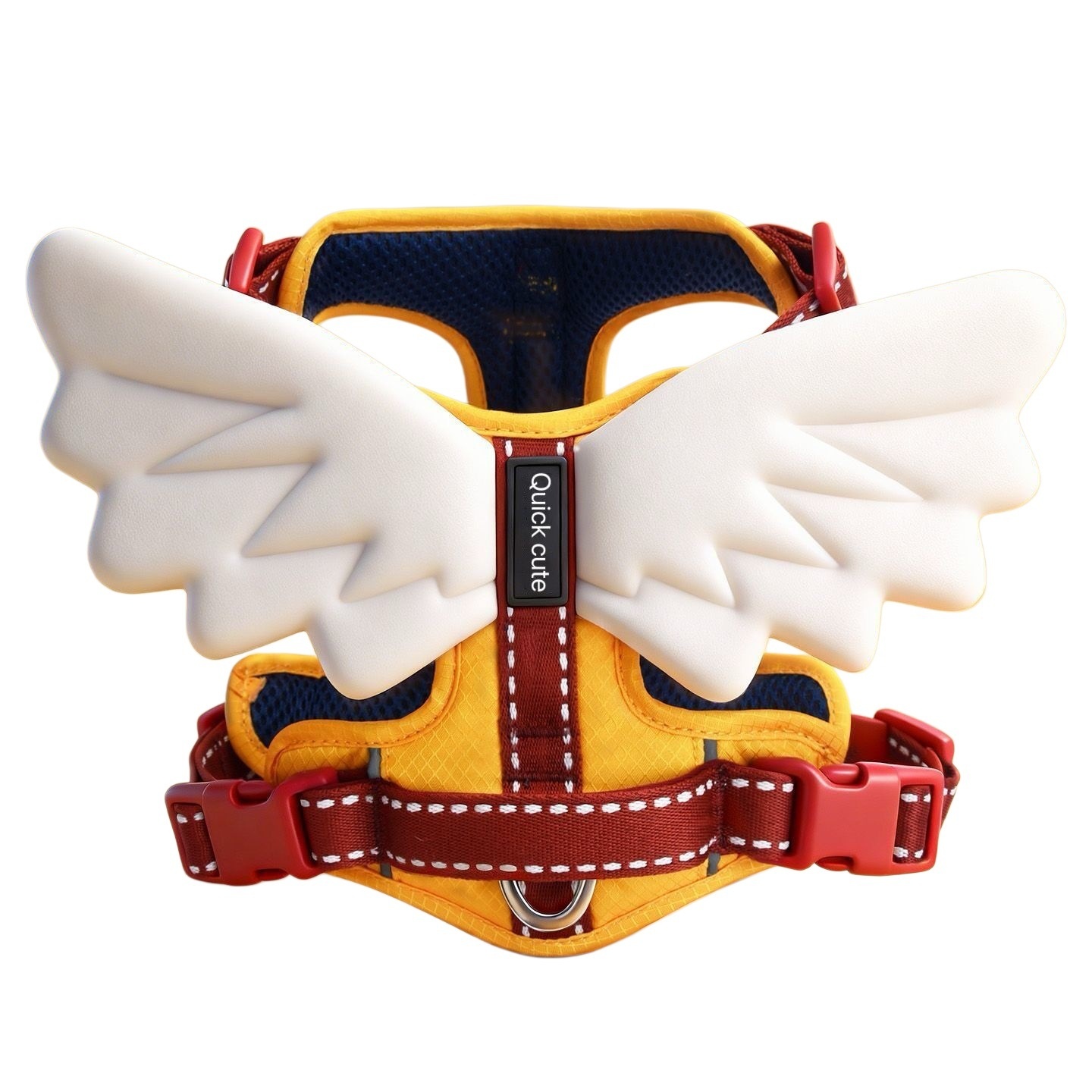Universal Outdoor Dog Harness With 3D Angel Wings And Leash — image 1