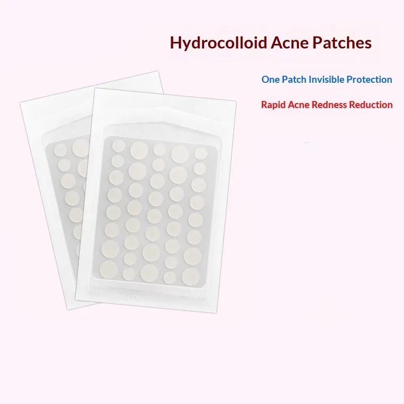 Transparent, Invisible Hydrocolloid Acne Patch