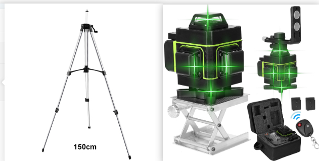 High-precision Strong Light Infrared Laser Level Wall Sticker Ground Meter