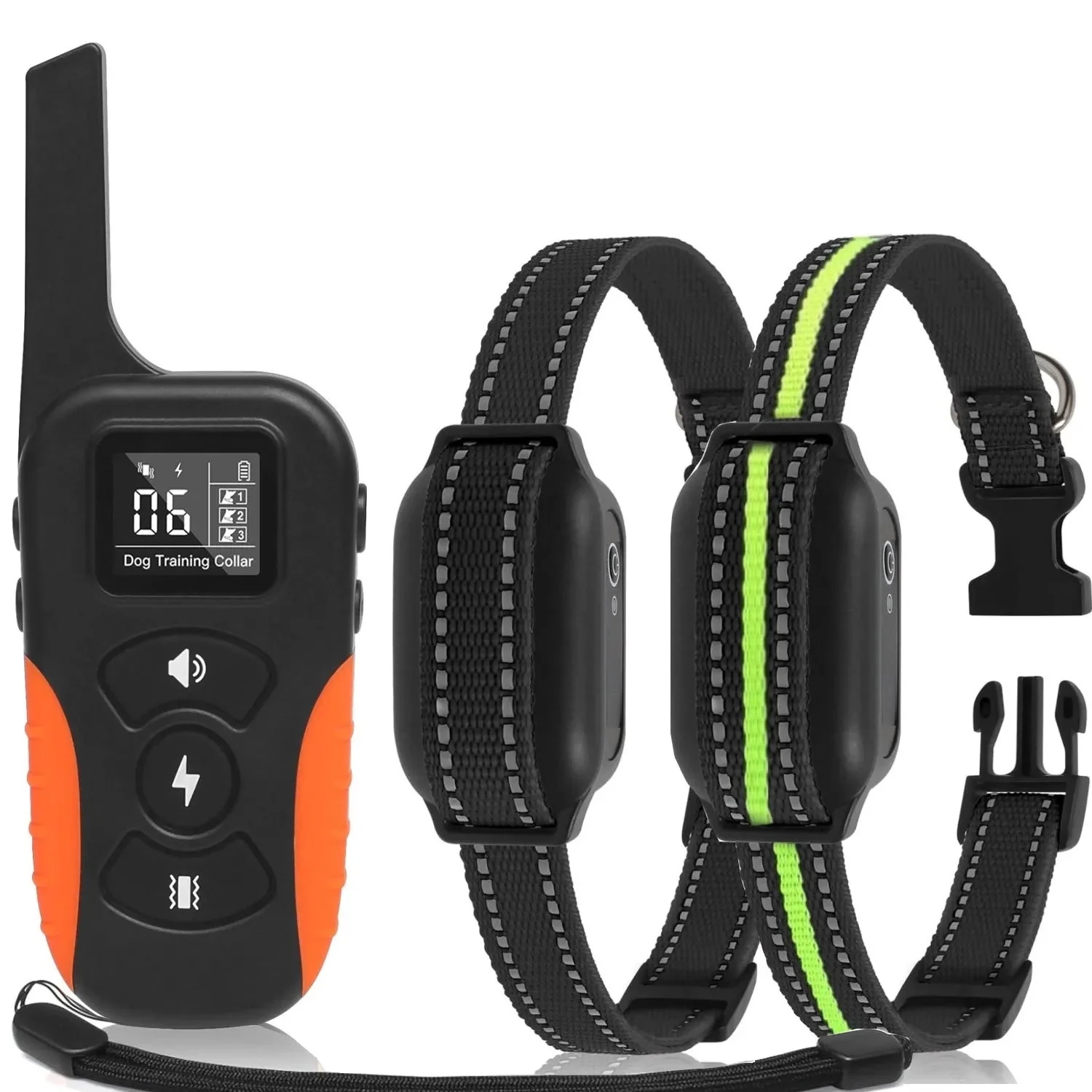 Waterproof Pet Remote Control Charging Customized Electric Training Dog Impact Pet Collar - Waterproof Pet Remote Control Charging Customized Electric Training Dog Impact Pet Collar 519 2 Nylon Collar