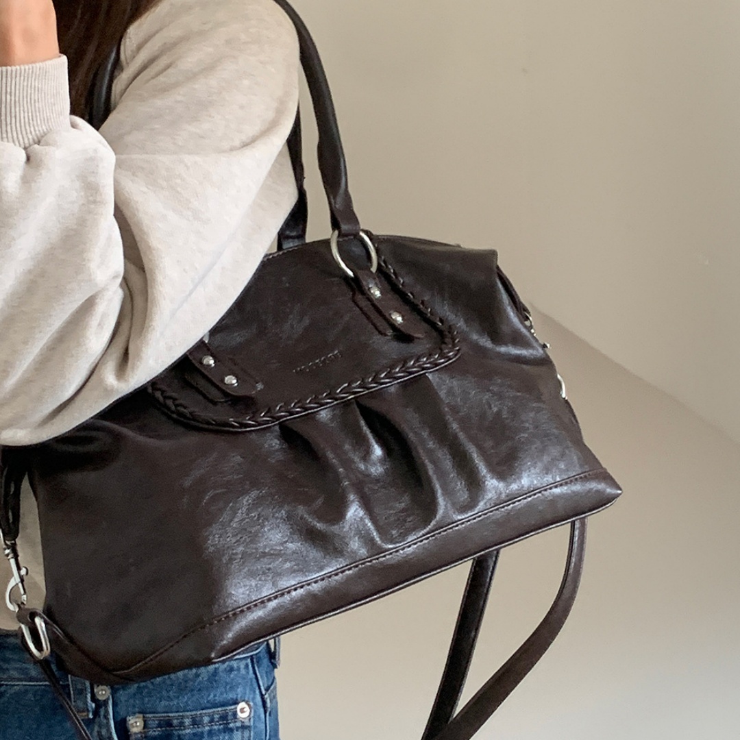 Cabas à bandoulière · style rétro