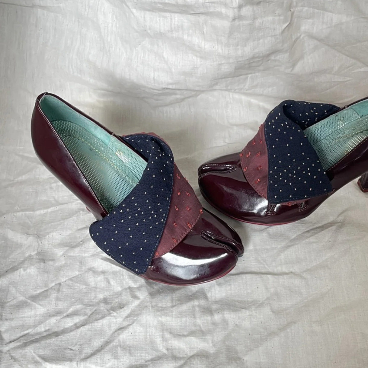 Chunky-heel Peep-toe Pumps, picture 2 of 4