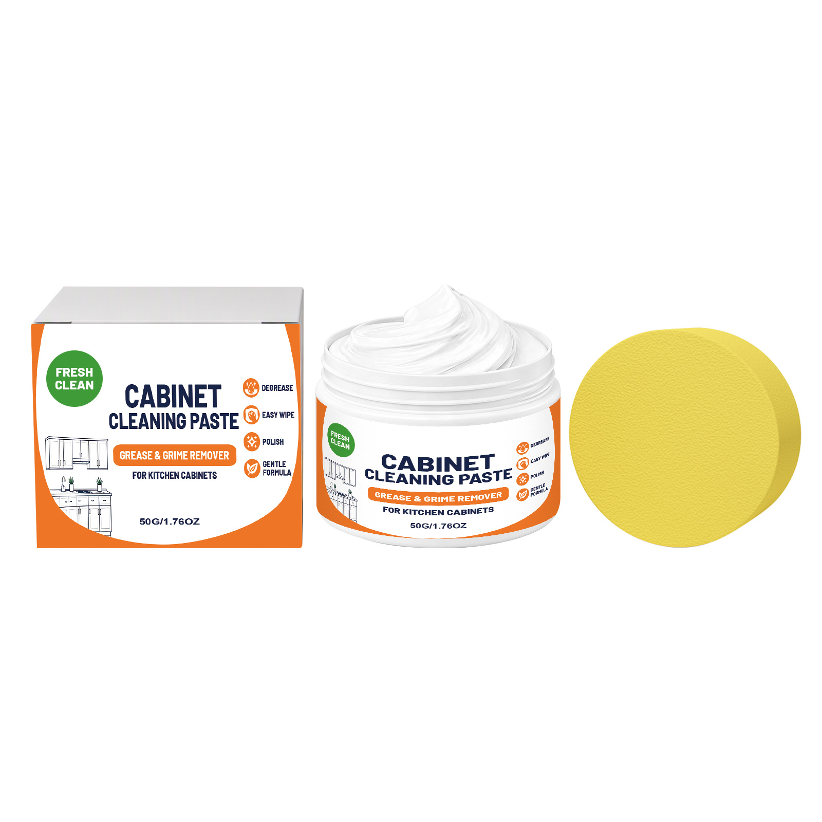 Cabinet Cleaning Paste