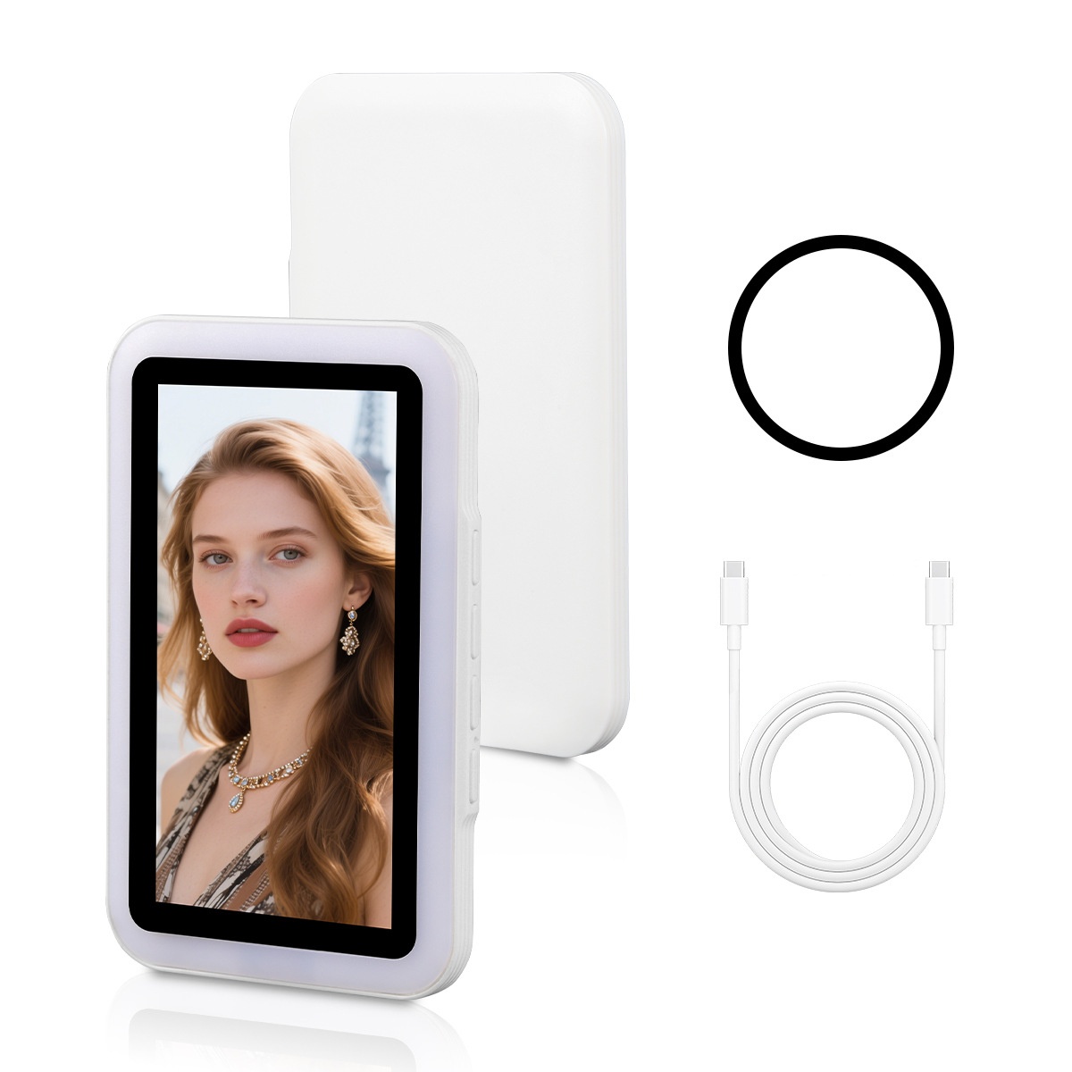 Fill-light Lamp With Audio Function For Mobile Phone Selfie And Screen Mirroring 6