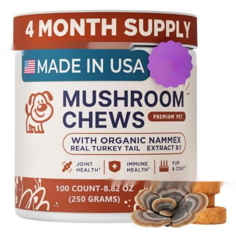 Pet Mushroom Chewable Tablets